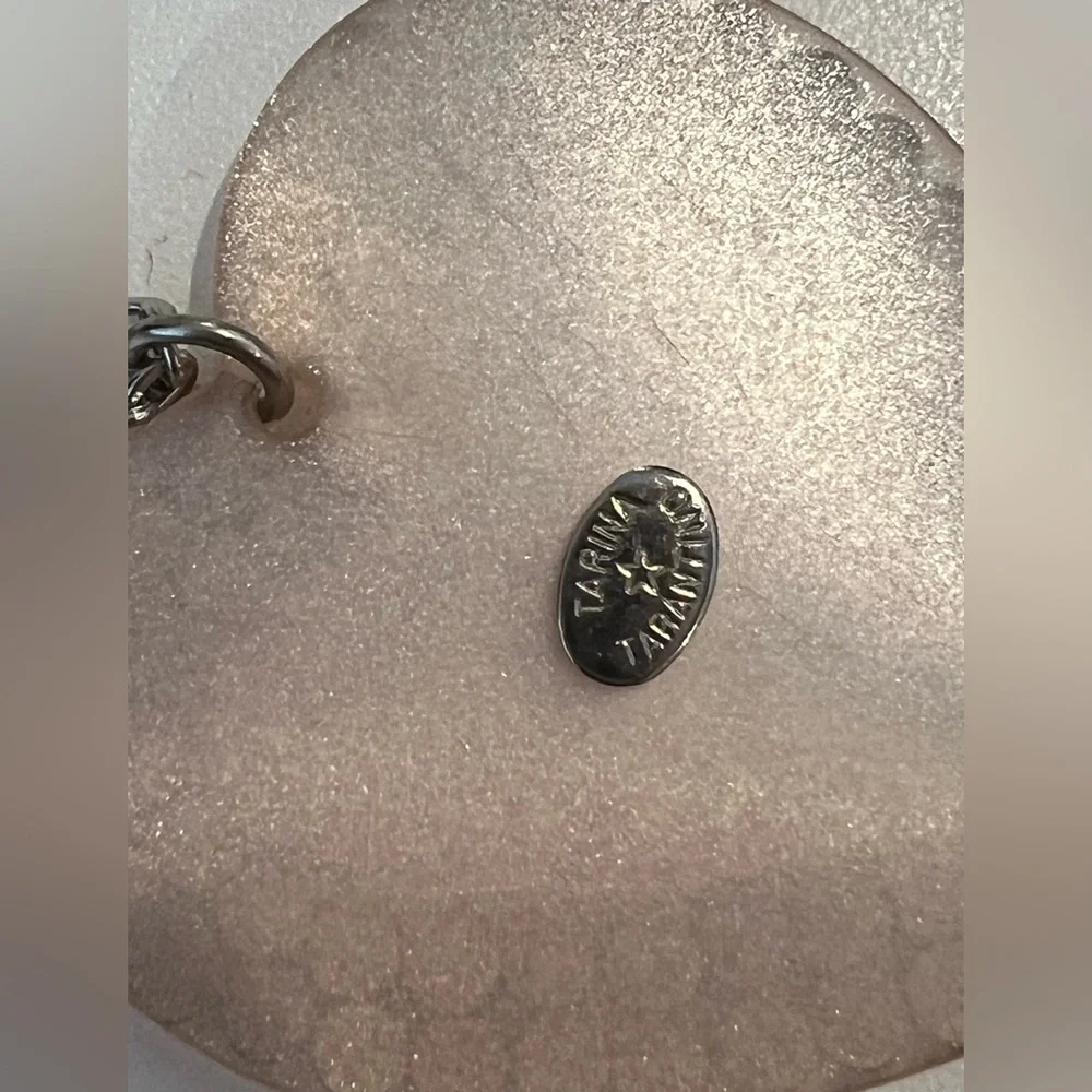 Tarina 🌸Tarantino 🌸 Swarovski Heart Long Chain Necklace 🌸 - Picture 10 of 11